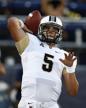 Blake Bortles threw for 3,581 yards and 25 touchdowns as a junior at Central Florida. 