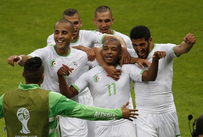 Algeria finished 2nd in Group H at the 2014 World Cup.