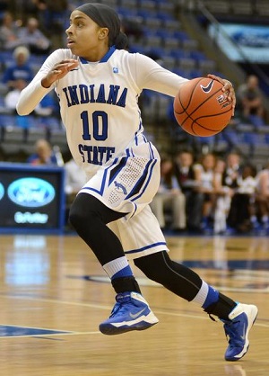 Bilqis Abdul-Qaadir was ISU's leading scorer in 2013-14.