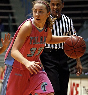 Kaljo averaged 5.8 points in her senior season at Tulane.