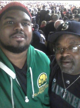 Dad and me, Fathers Days 2014.