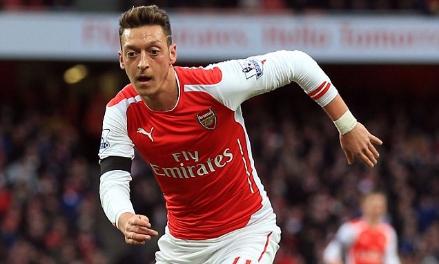 Mesut Ozil says he prays and recites from the Quran before each match.