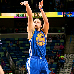 Stephen Curry, the NBA's reigning MVP.