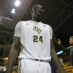 Fall's wingspan measures eight feet from fingertip to fingertip