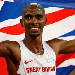 Farah was born in Somalia and moved to England when he was eight